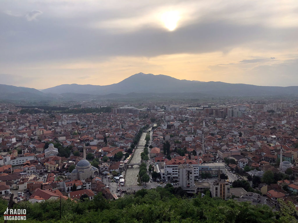 Beautiful view from Prizren Fortress