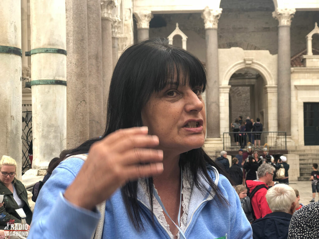 My guide on the Free Walking Tour knows a lot about Split