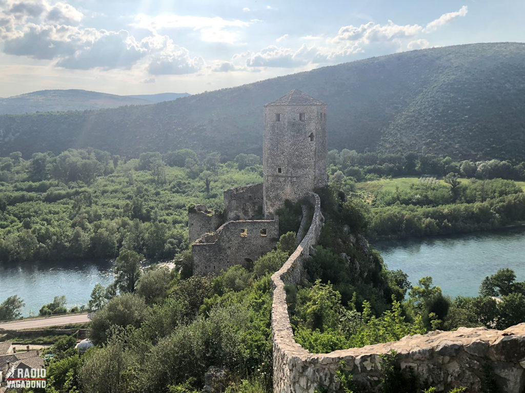 The fortified walled town was built in 1383 and well worth a visit.