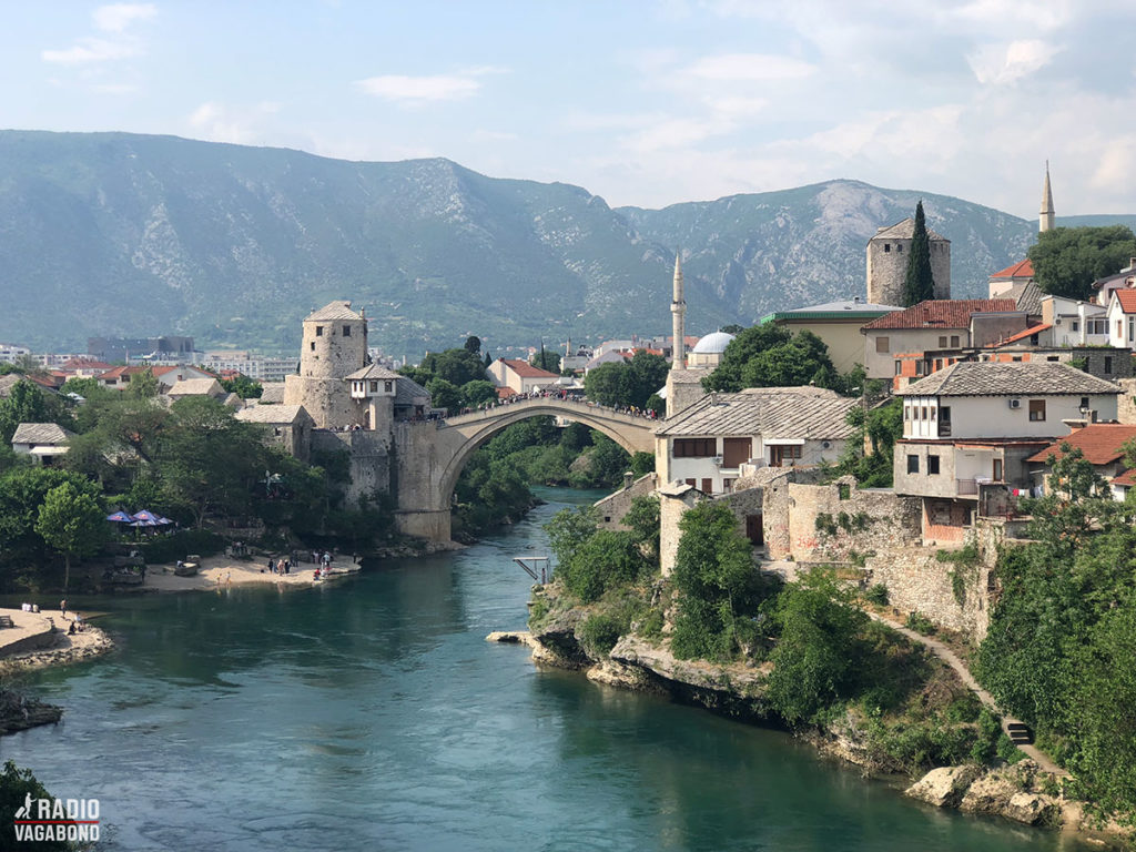 The iconic Star Most Bridge