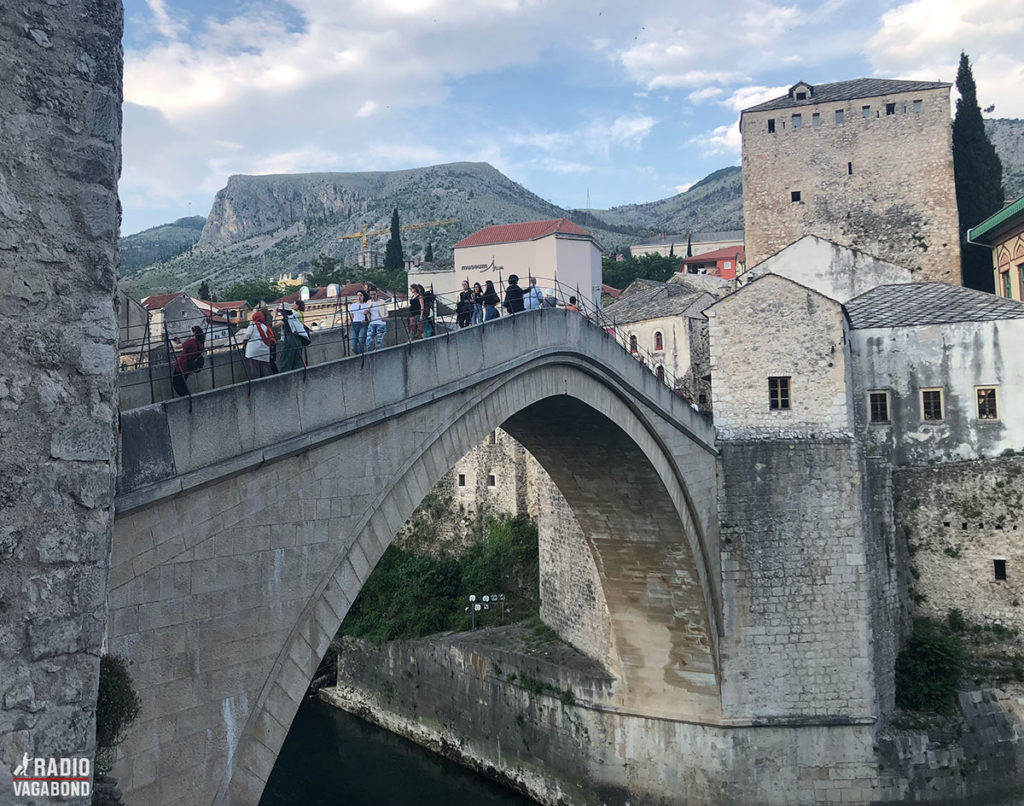 The rebuilt Stari Most Bridge in Mostar