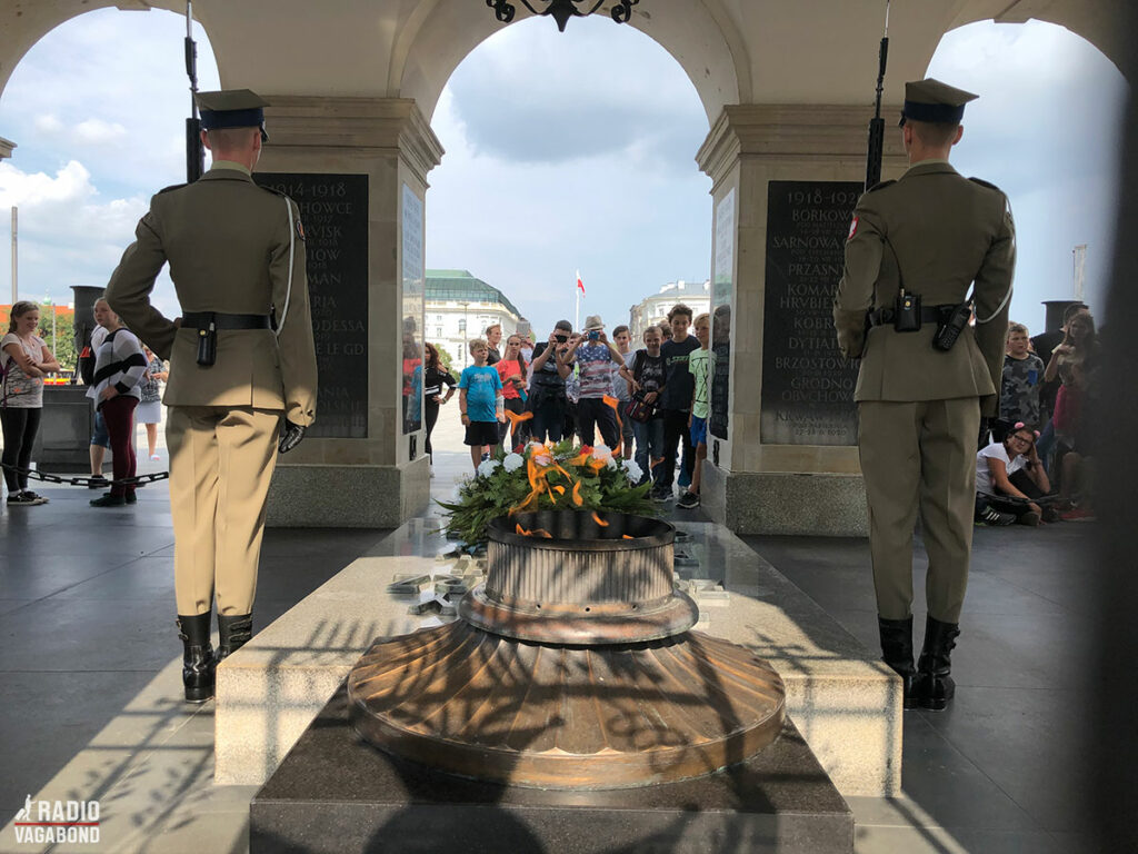 Tomb of Unknown Soldiers Monument is a historical and important place for Poles. It’s guarded by two soldiers and every second hour you can watch the change of guards.