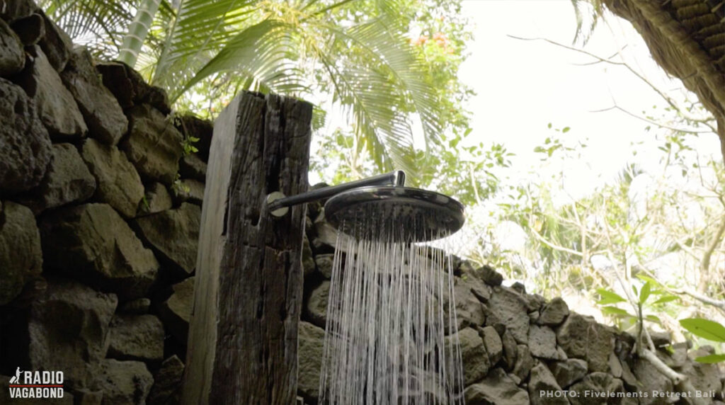 My outdoor shower