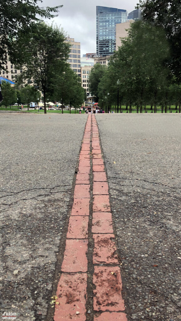 Follow the red bricks on The Freedom Trail