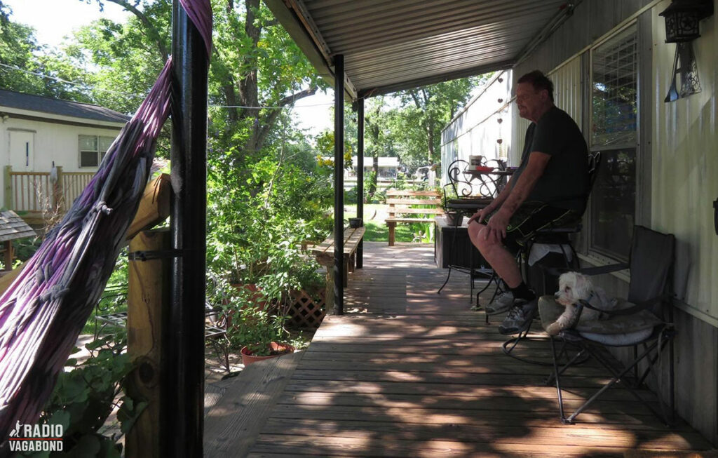 As the sun slowly started to set, I sat down with Big Ed on his front porch