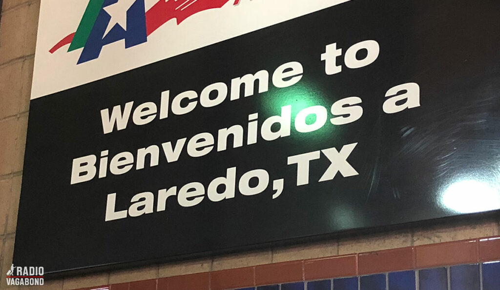 I start my bus ride to Monterrey on the border in Laredo, TX