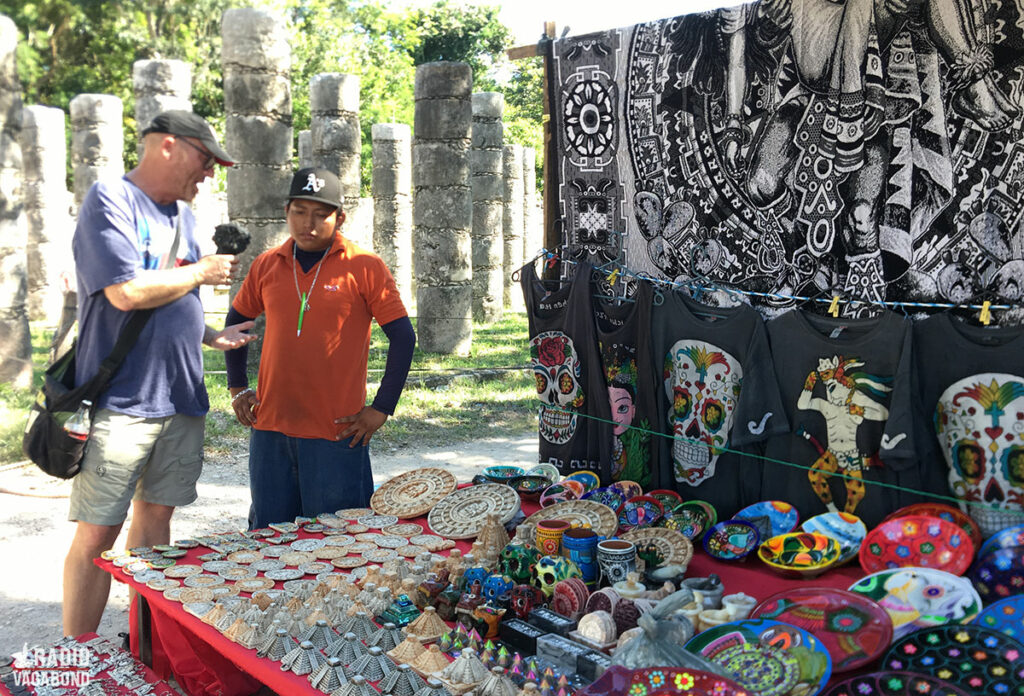 I met a Mayan descendant named Santos who can speak Mayan. He even taught me how to say ‘how much’ in Mayan, which came in handy.