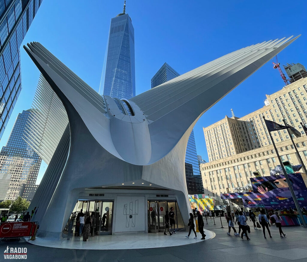 The World Trade Center Train Station is a very unique building.