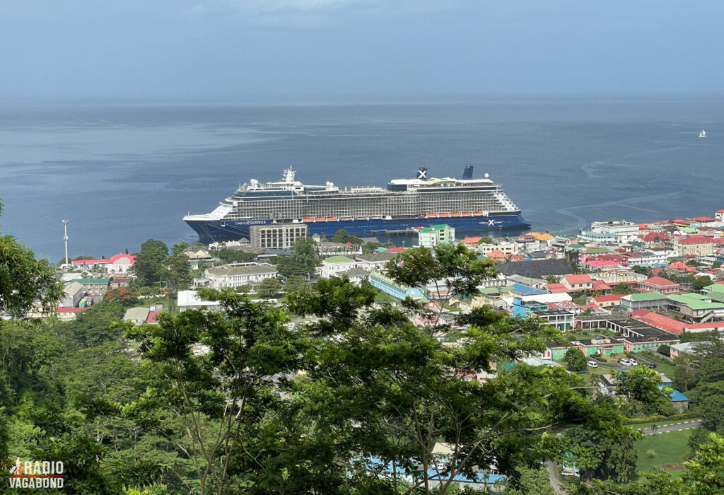 I see Celebrity Equinox (my home) from above