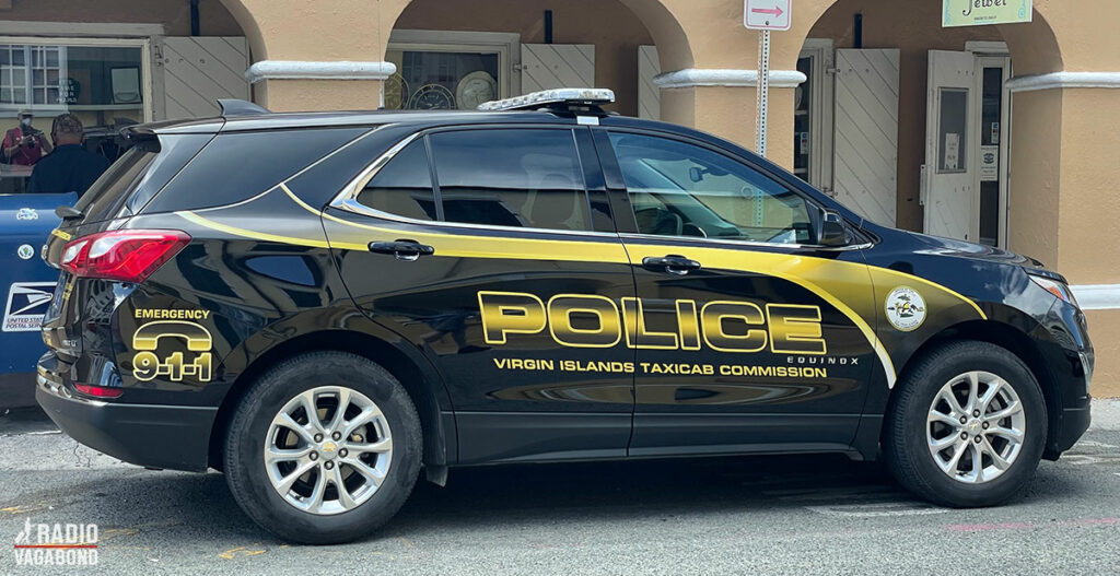 Does the text on the police car mean that they also do taxi driving?