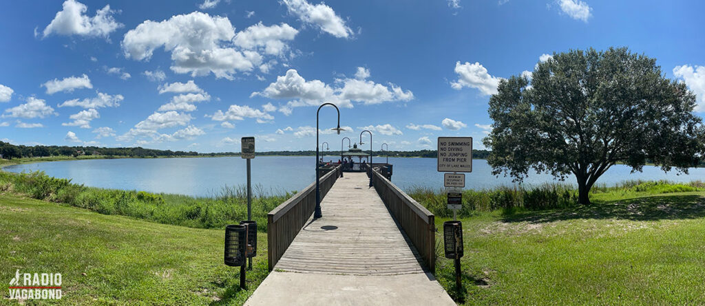 We meet at the beautiful Lake Wailes Lake