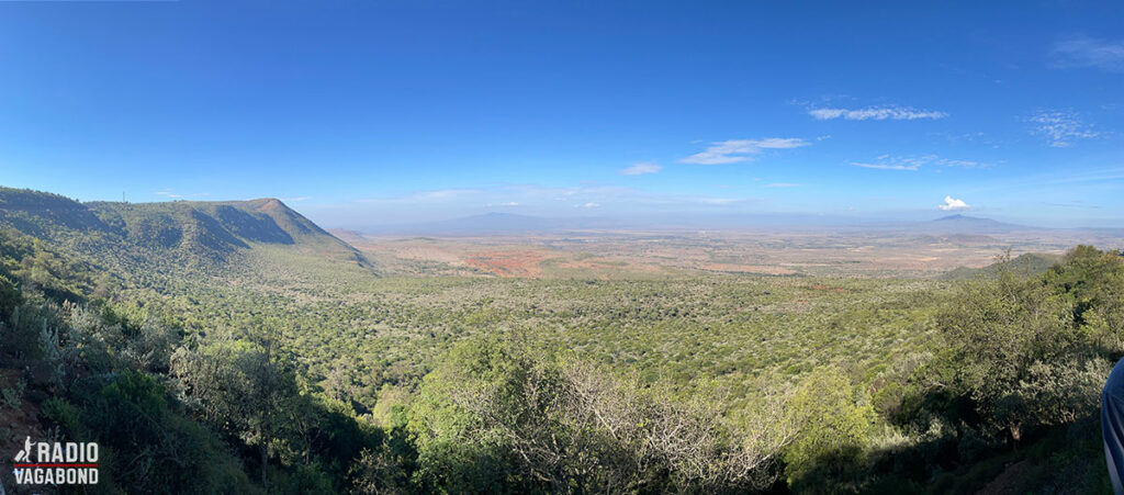 The Great Rift Valley on the way to The Mara
